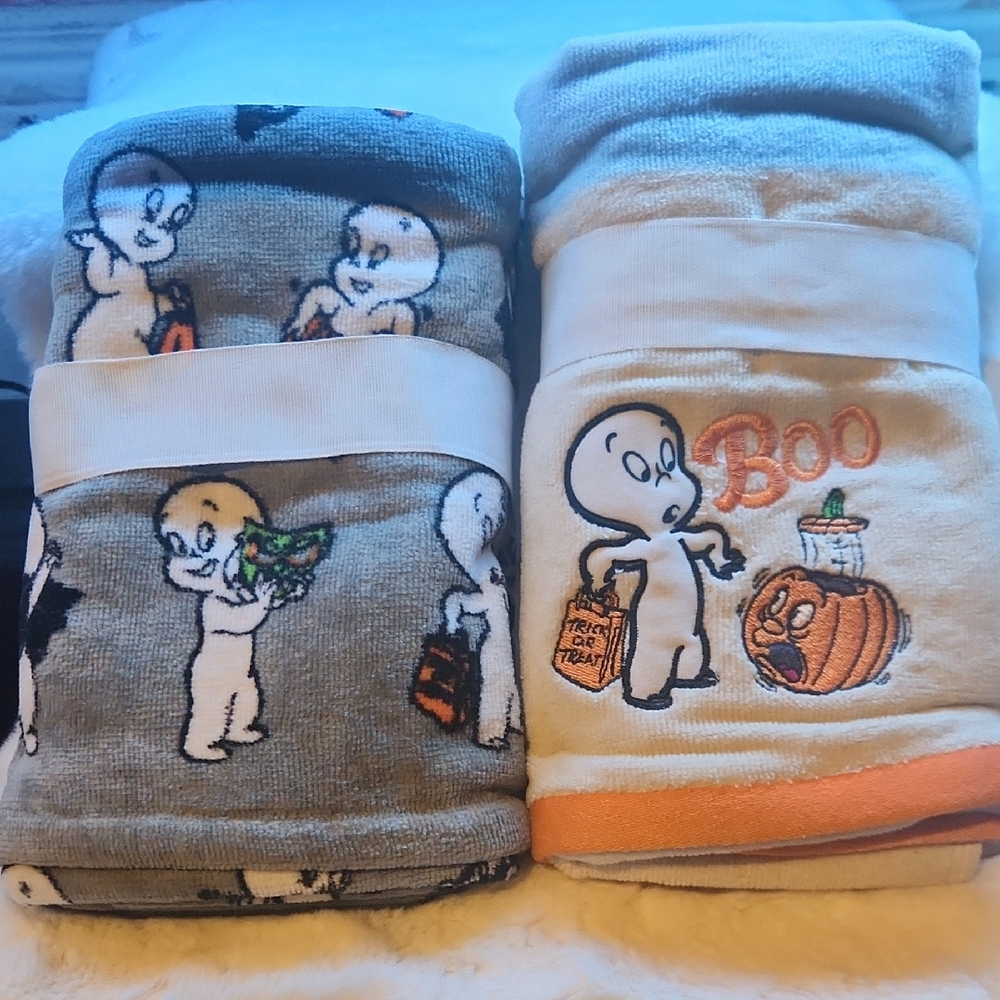 Casper The Friendly Ghost, Halloween 90's Character Spooky Friendly Bathroom Set